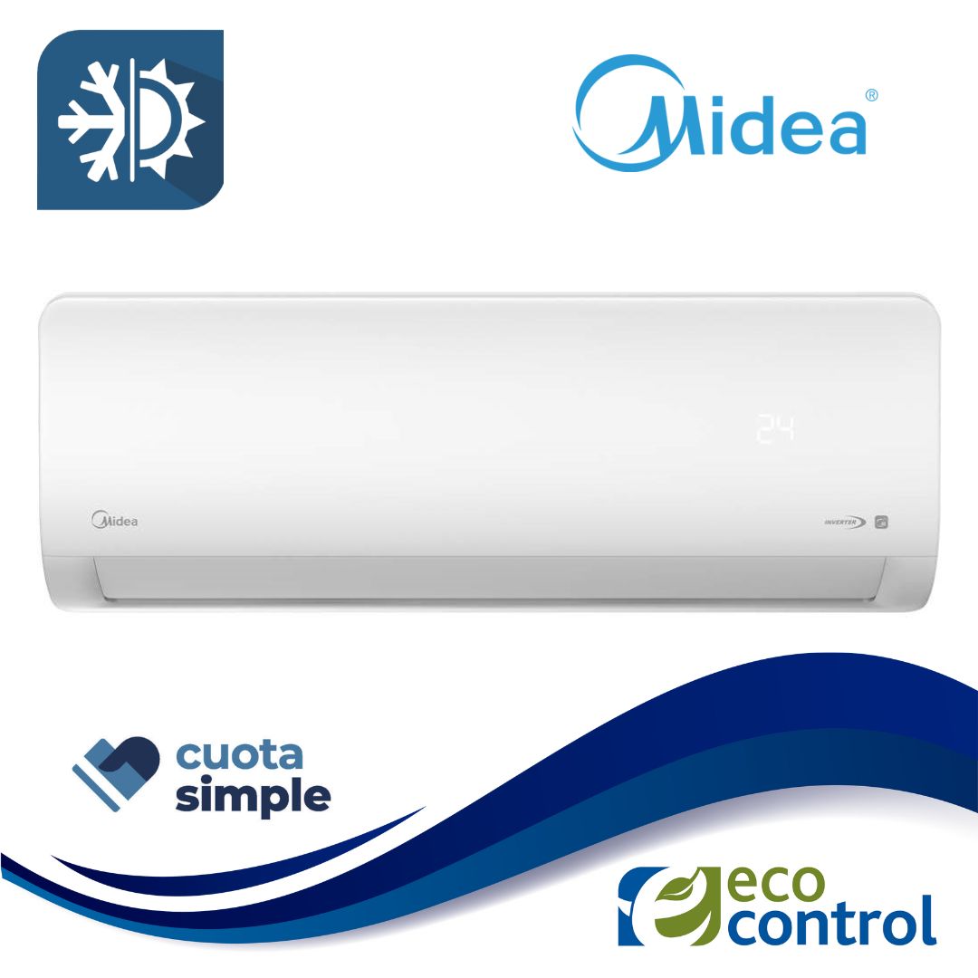 SPLIT MIDEA INVERTER Frío/Calor - Ecocontrol
